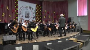 Александр Виницкий. «Ночной экспресс». Пьеса для гитарного оркестра.