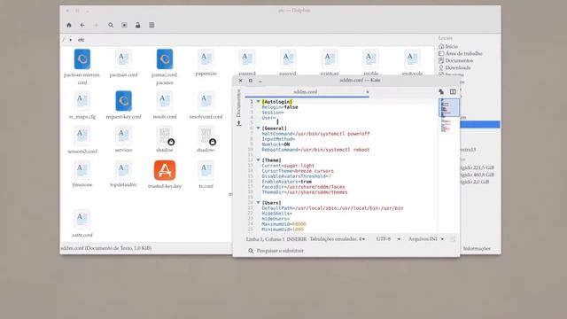 KDE Manjaro iniciando o login com numlock habilitado смотреть онлайн