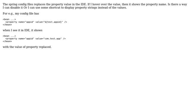 Unix & Linux: IntelliJ Idea - how to disable properties substitution in spring config files? смотреть онлайн