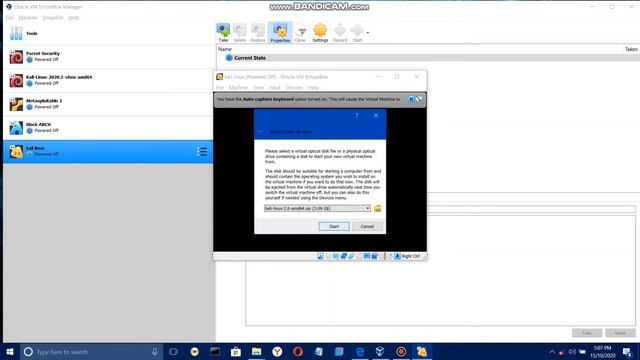 Kali linux iso live installation using virtualbox смотреть онлайн