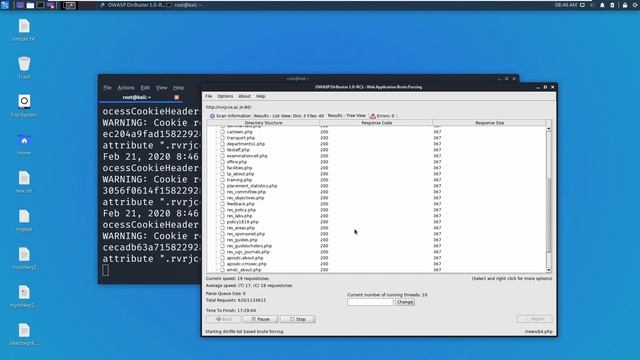 DirBuster Tutorial смотреть онлайн