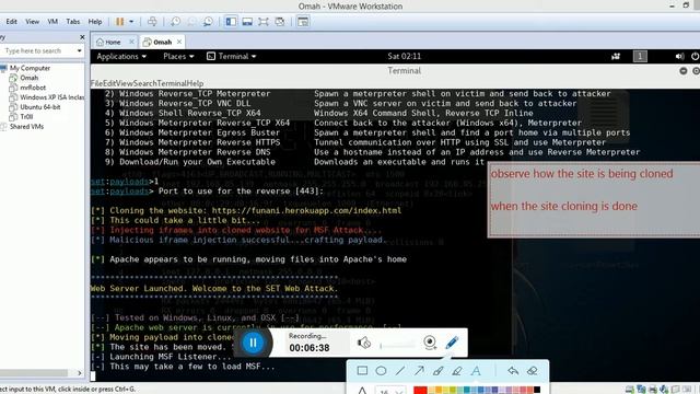 Social Engineering Using Kali смотреть онлайн