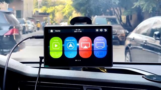 7 Inch Touch Screen Car Portable Wireless Apple Carplay Tablet Android Radio Multimedia Bluetooth N смотреть онлайн
