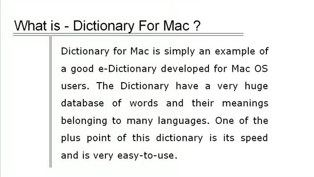 How to download Dictionary for Mac? смотреть онлайн