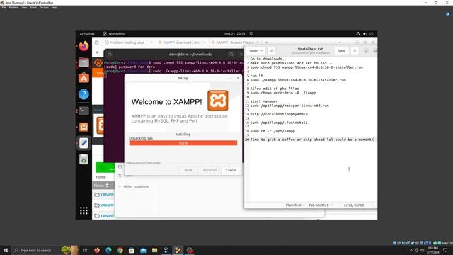 How to install Xampp PHP / MySql on Ubuntu смотреть онлайн
