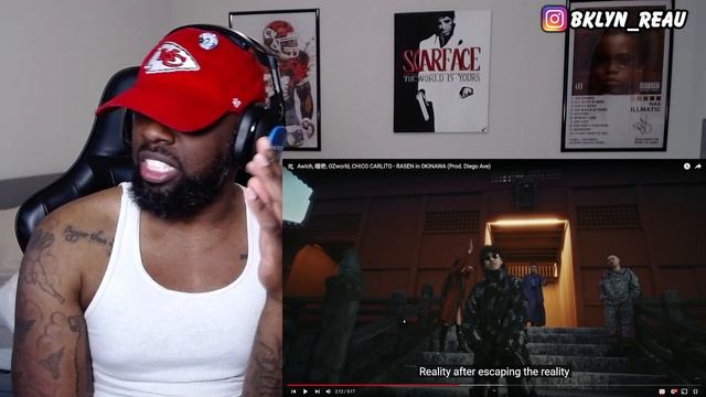 FIRST TIME HEARING! Awich, 唾奇, OZworld, CHICO CARLITO - RASEN In OKINAWA (Prod. Diego Ave)(REACTION