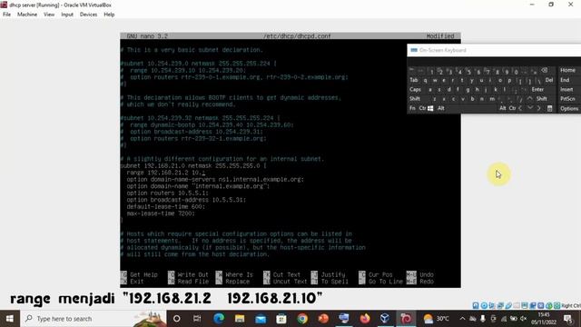 TUTORIAL INSTALASI & KONFIGURASI DHCP SERVER PADA DEBIAN 10 DI VIRTUALBOX смотреть онлайн