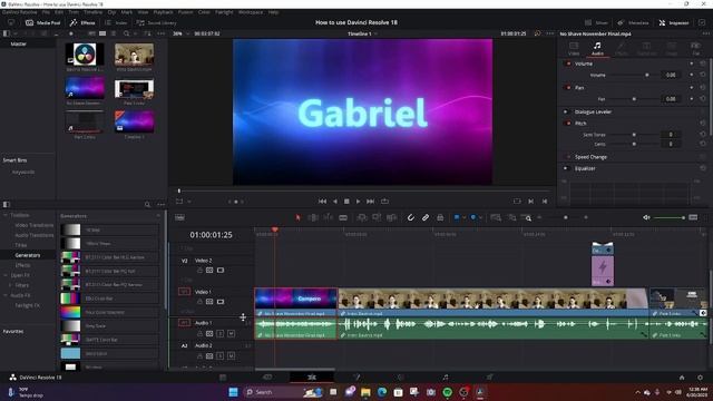 How to use Davinci Resolve 18 смотреть онлайн