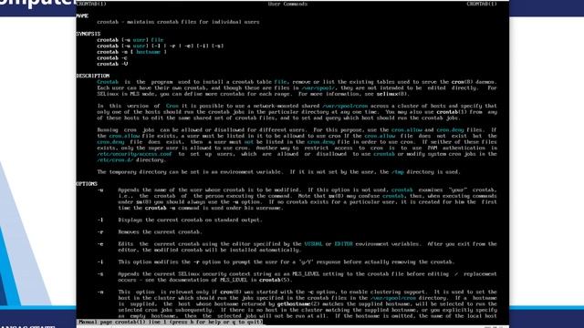 Project 2-4 Using man, info, and help in Linux смотреть онлайн