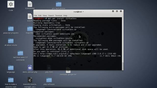 how to install virtualbox in kali linux смотреть онлайн