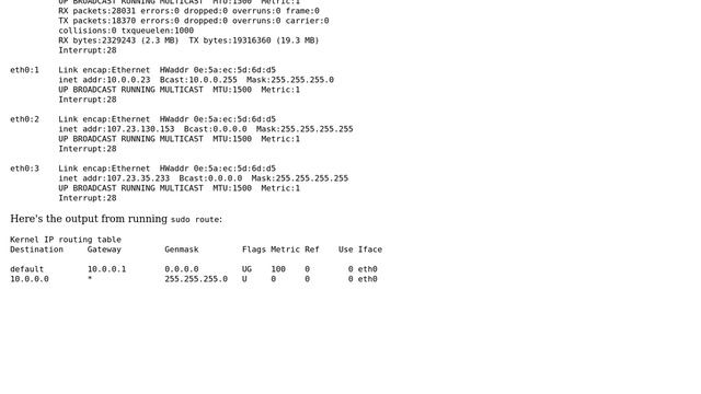 DevOps & SysAdmins: Routing issue with multiple IP addresses on EC2 (VPC) host смотреть онлайн