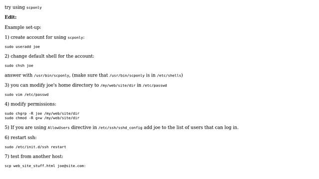 secure ftp to specific directory on Ubuntu? (5 Solutions!!) смотреть онлайн