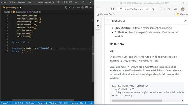 ORM Harbour 3 Configurando DBF y documentación смотреть онлайн