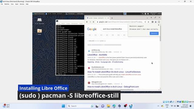 Installing Arch Linux Part 3 - Installing Packages and Enhancing User Experience смотреть онлайн