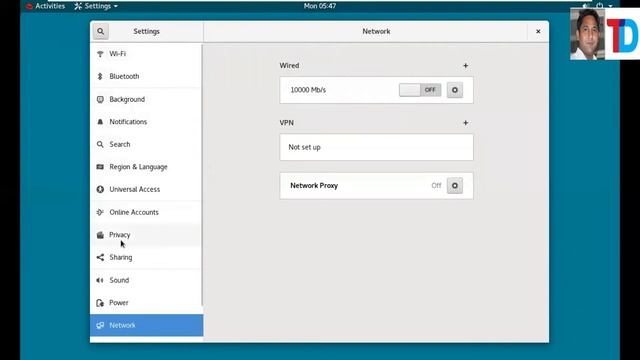 Network setting in Linux смотреть онлайн