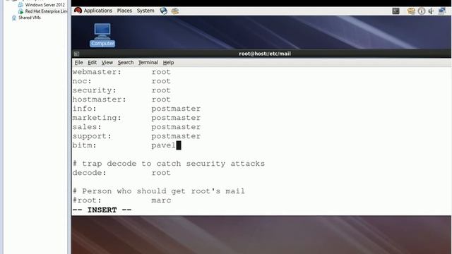 Redhat Mail sever Configuration Command смотреть онлайн