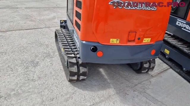 Раздвижные гусеницы на мини-экскаваторе Quadtrac E22 PRO +7-909-630-90-90 смотреть онлайн
