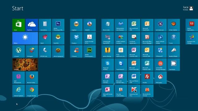 Creare collegamento su barra delle apliccazioni - Windows 8 смотреть онлайн