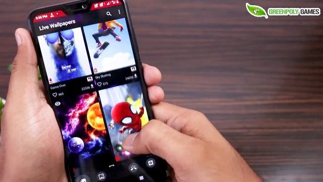 How to set Free 3D live Wallpaper for any Android phones in Hindi #greenpolygames смотреть онлайн
