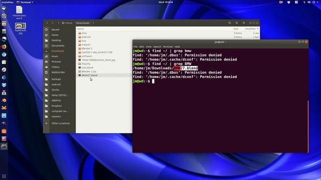Searching for files in the Linux Terminal смотреть онлайн