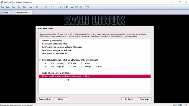 How to Install Kali Linux 2016 + Open VM Tools in VMware Workstation Player Tutorial SubtitleHD смотреть онлайн