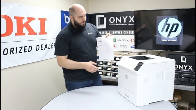 HP M604 | Onyx Imaging | Tulsa Printer Repair | Print Supplies Status Page смотреть онлайн
