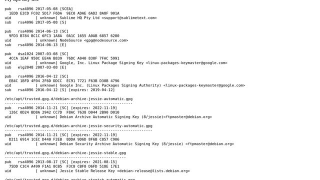 Apt-get throwing errors after adding apt-key смотреть онлайн