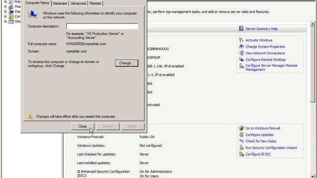 5 Add Windows Server 2008 R2 Node 2 to Domain смотреть онлайн