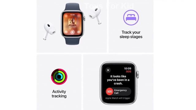 Review Apple Watch SE 2nd Gen GPS 40mm Smartwatch with Midnight Aluminum Case смотреть онлайн