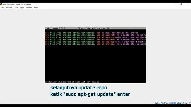 Ganti repositori ubuntu server 16.04 смотреть онлайн