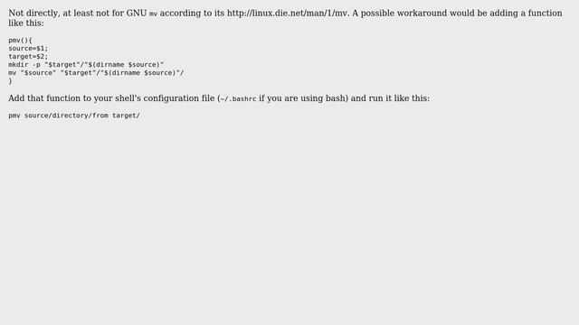 Unix & Linux: Is there a --parents option for mv like for cp? (2 Solutions!!) смотреть онлайн