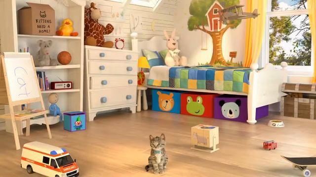 Little Kitten My Favorite Cat - Education for Kids смотреть онлайн