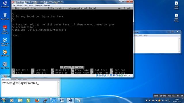 Virtual IP dan Subdomain debian 7 смотреть онлайн