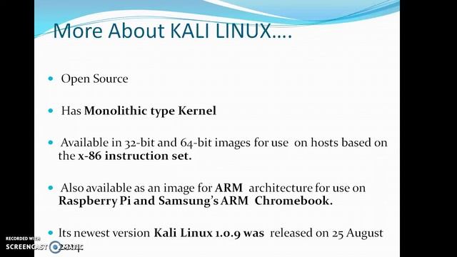 KALI LINUX смотреть онлайн