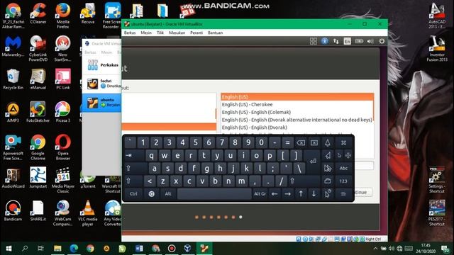 Tutorial Instalasi Linux Ubuntu Menggunakan VirtualBox (Cepat) смотреть онлайн
