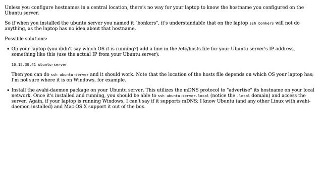 Ubuntu: Cannot ssh into Ubuntu Server by hostname (2 Solutions!!) смотреть онлайн