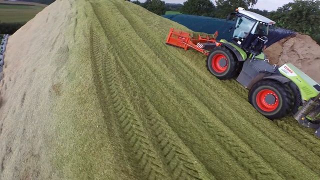 Lohnunternehmen Piening Teil 4 - Maisernte mit Claas Jaguar 980 [Maize harvest in Germany] смотреть онлайн