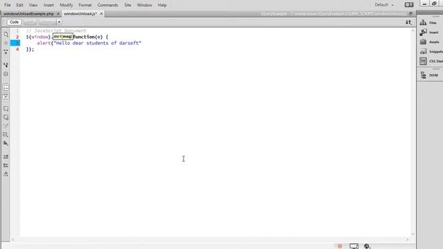 JQUERY TUTORIAL FOR BEGINNERS 14 WINDOW UNLOAD METHOD IN JQUERY смотреть онлайн