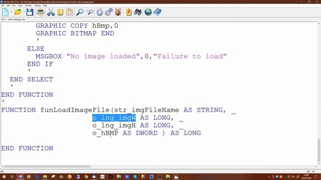 PowerBasic Windows Compiler tutorial Part 30 - Loading JPG, PNG & GIF files смотреть онлайн