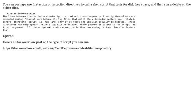 DevOps & SysAdmins: Free-space driven log rotation on linux? (4 Solutions!!) смотреть онлайн