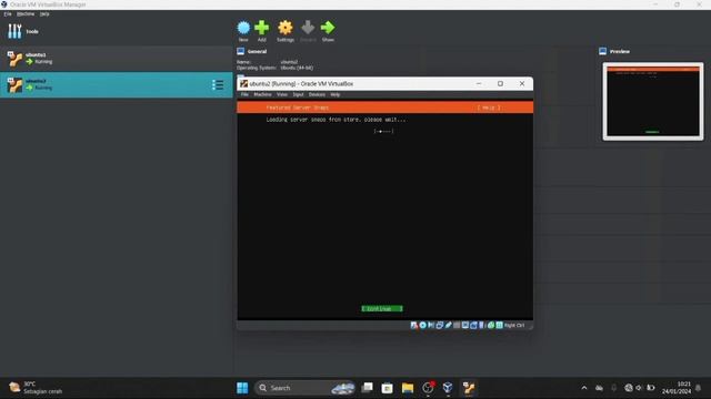 Tutorial download Ubuntu server di virtual box смотреть онлайн