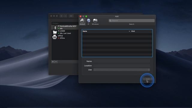 Printer setup and sharing Mac смотреть онлайн