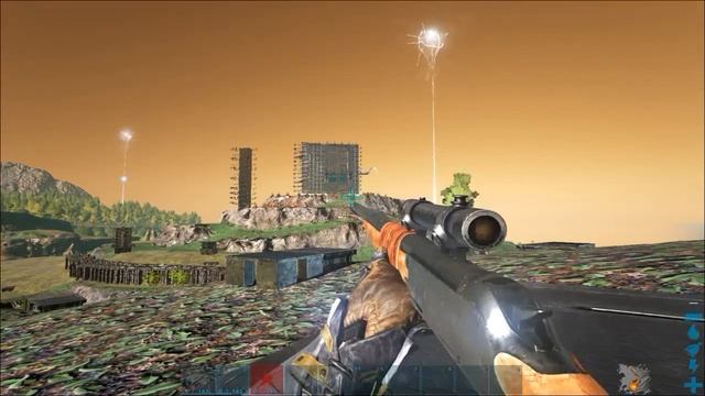 Kill enemy Arthropluera 236 lvl 53 bullet nitrado 399 PvP The Island / ARK Survival Evolved смотреть онлайн