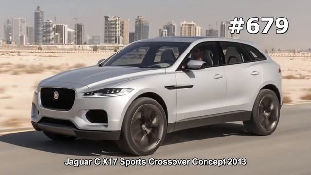#679. Jaguar C X17 Sports Crossover Concept 2013 (Концепт и тюнинг) смотреть онлайн