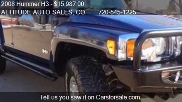 2008 Hummer H3 Adventure For Sale In ENGLEWOOD, CO 80113 At