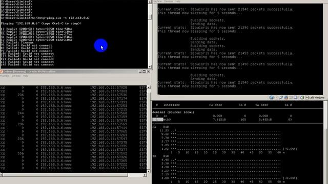 Slowloris vs Zeus Web Server #2 смотреть онлайн