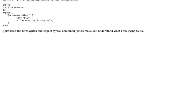 Unix & Linux: Error handling in expect? смотреть онлайн