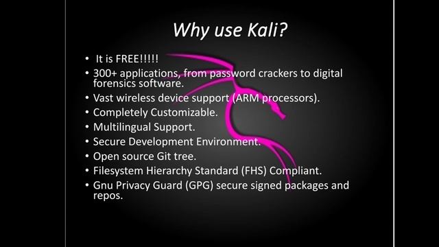 presentation-topic:Kali Linux Penetration Testing and Ethical Hacking and security Auditing смотреть онлайн
