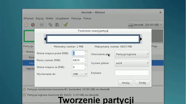 Adrian Dobrogost Linux-gparted