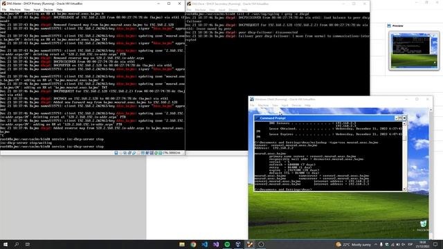 Démonstration - DDNS avec DHCP en failover et redondance DNS смотреть онлайн